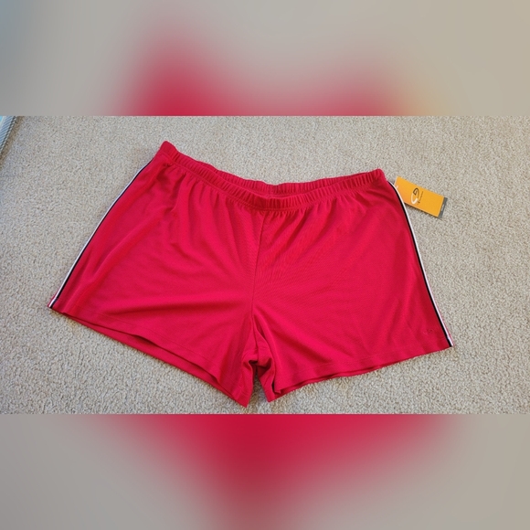 C9 by Champion Pants - New c9 by Champion Women's XL duo dry red Activewear shorts with drawstring